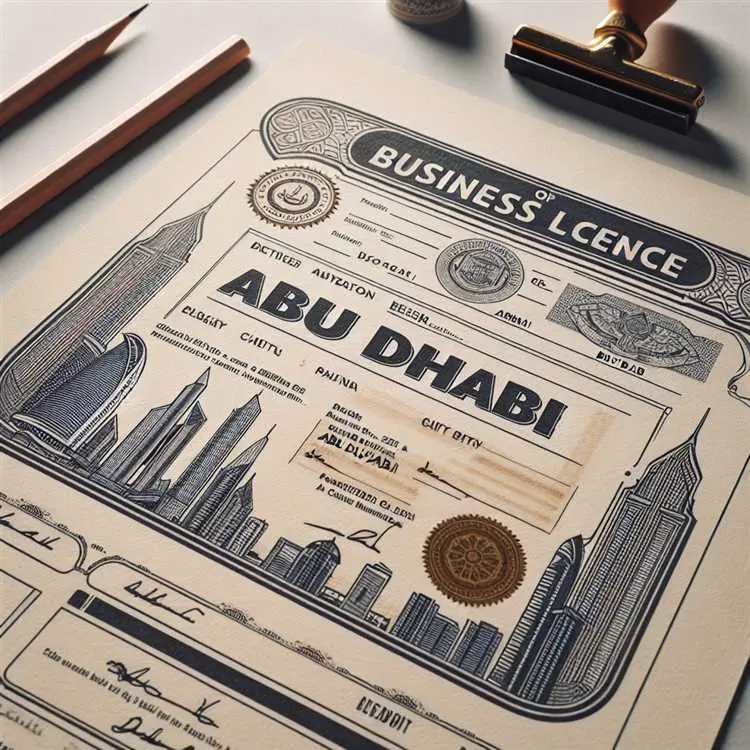 Abu Dhabi trade license